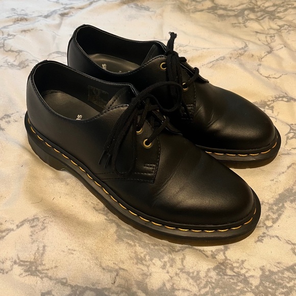 DR MARTENS VEGAN 1461 FELIX OXFORD SHOES - Picture 1 of 4